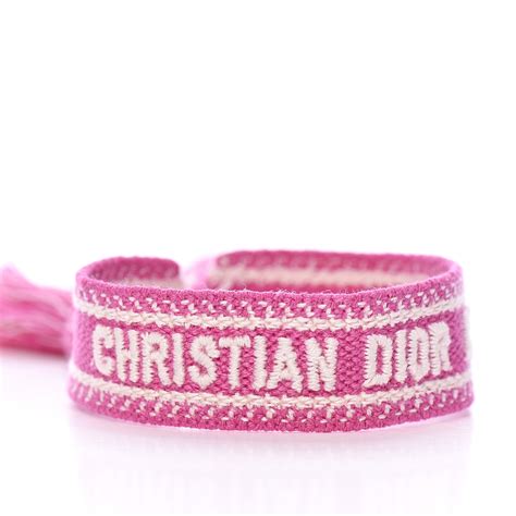 bracelet dior trefle|dior pastel pink bracelet.